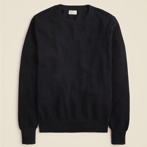 J. Crew Men's Black Crewneck Sweater
